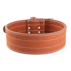 Leather Weightlifting Belt for Strength Training