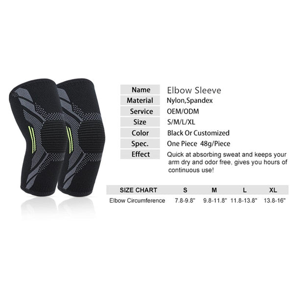 Compression Elbow Support Sleeve for Sports