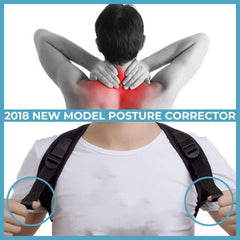 Adjustable Back and Shoulder Posture Corrector Brace