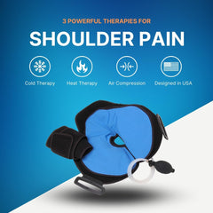 Gel Ice Shoulder Brace With Hot Cold Compression
