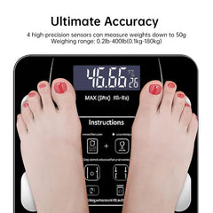 Bluetooth Smart Body Scale With Full Body Analysis