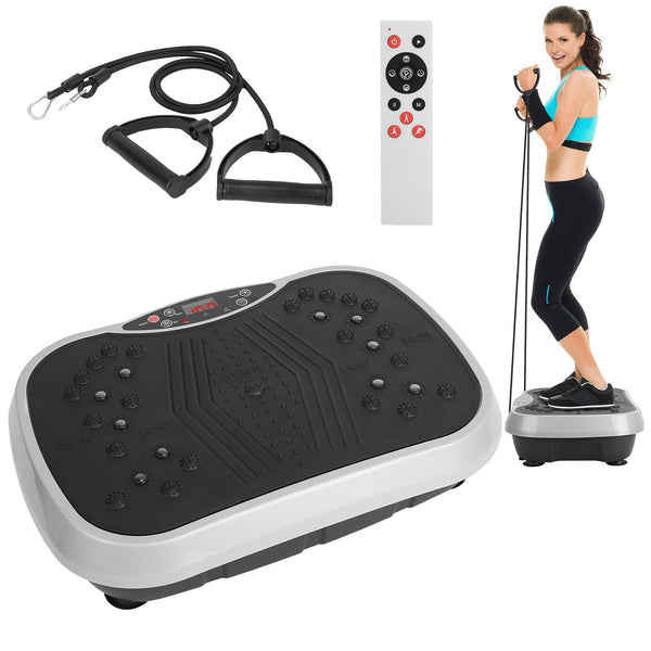 Whole Body Vibration Platform with Resistance Bands