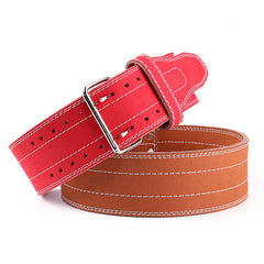 Leather Weightlifting Belt for Strength Training
