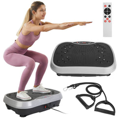Whole Body Vibration Platform with Resistance Bands