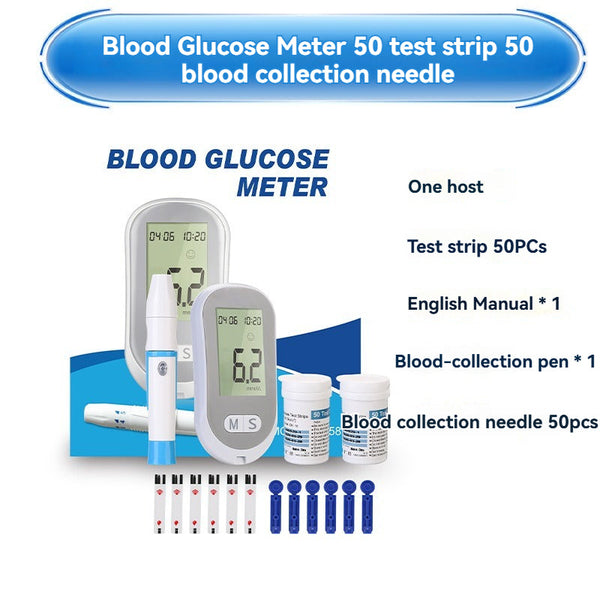 Digital Blood Glucose Meter With Test Strips