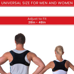 Adjustable Back and Shoulder Posture Corrector Brace