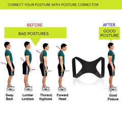 Adjustable Back and Shoulder Posture Corrector Brace