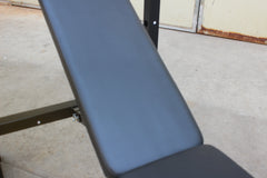 Olympic Weight Bench Set with Squat Rack