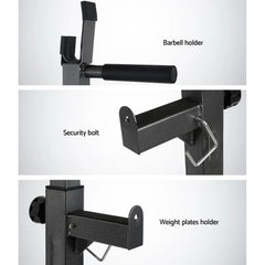 Adjustable Weight Bench with Squat Rack