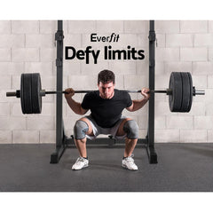 Adjustable Weight Bench with Squat Rack