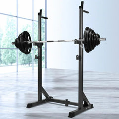 Adjustable Weight Bench with Squat Rack