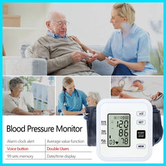 Digital Arm Blood Pressure and Pulse Monitor