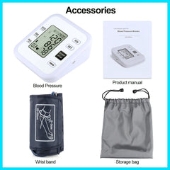 Digital Arm Blood Pressure and Pulse Monitor