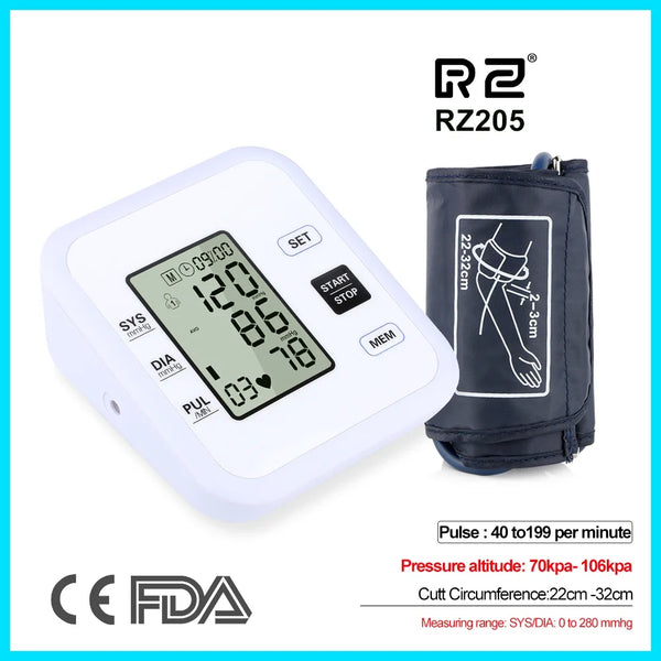 Digital Arm Blood Pressure and Pulse Monitor