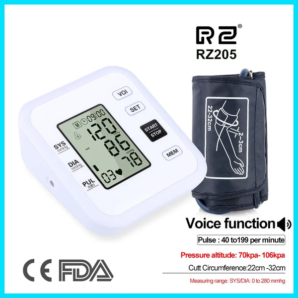 Digital Arm Blood Pressure and Pulse Monitor