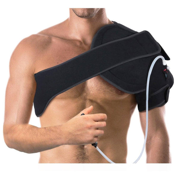 Gel Ice Shoulder Brace With Hot Cold Compression