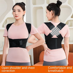 Unisex Chest Lift and Back Posture Corrector Brace