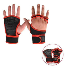 Unisex Weightlifting Gloves With Palm Wrist Protection
