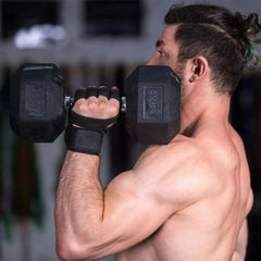 Unisex Weightlifting Gloves With Palm Wrist Protection