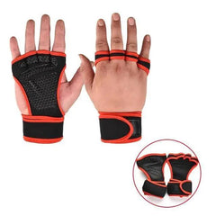 Unisex Weightlifting Gloves With Palm Wrist Protection
