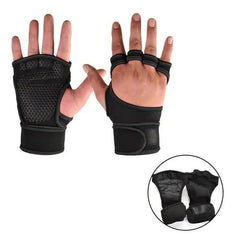 Unisex Weightlifting Gloves With Palm Wrist Protection
